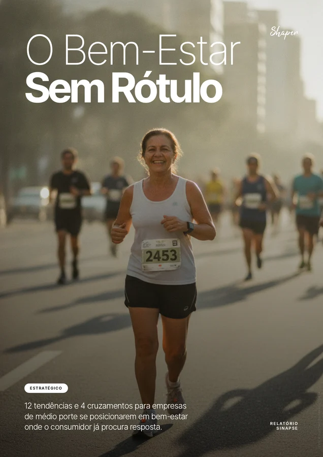 Capa do relatório O Bem-Estar Sem Rótulo,